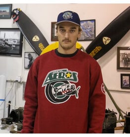 CI SPORT Heritage Collection - Iowa Aeros Cardinal Crewneck