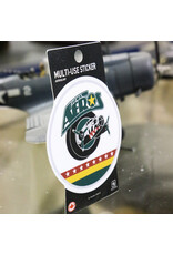 MUSTANG Heritage Collection - Iowa Aeros Repositionable Sticker (3x5)