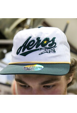 Official League Heritage Collection - Iowa Aeros White Nylon Dad Hat