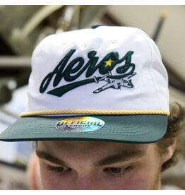 Official League Heritage Collection - Iowa Aeros White Nylon Dad Hat