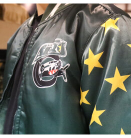 Twinsvision Heritage Collection - Iowa Aeros Reversible Vintage Bomber Jacket