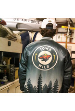 Twinsvision Heritage Collection - Iowa Aeros Reversible Vintage Bomber Jacket
