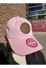 Zephyr Women's Blush Wash Chino Hat w/ Leather Patch