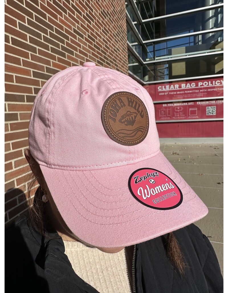 Zephyr Zephyr Women's Blush Wash Chino Hat w/ Leather Patch