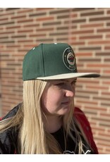 CCM CCM Secondary Logo Green Flat Brim Snapback