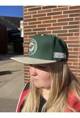 CCM CCM Secondary Logo Green Flat Brim Snapback