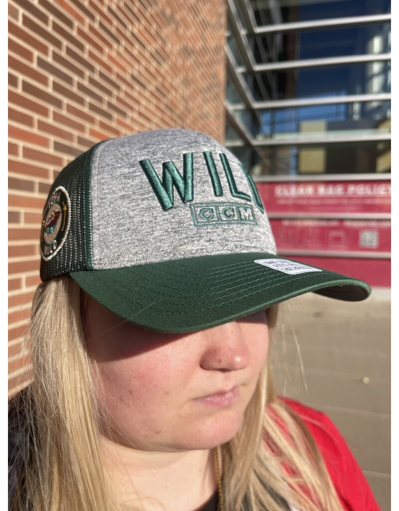 CCM CCM Grey WILD Meshback Trucker