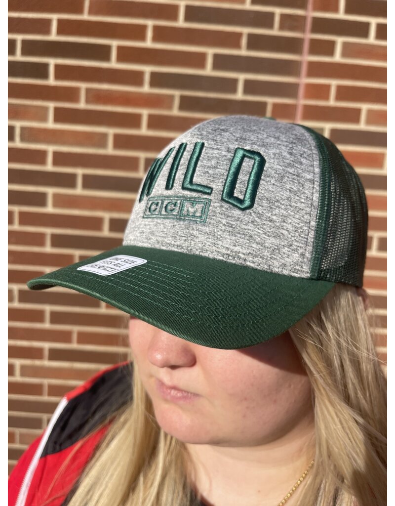 CCM CCM Grey WILD Meshback Trucker