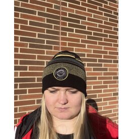 Zephyr Zephyr Black/Green Reversible Basic Beanie