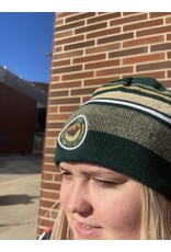 Zephyr Zephyr Black/Green Reversible Basic Beanie