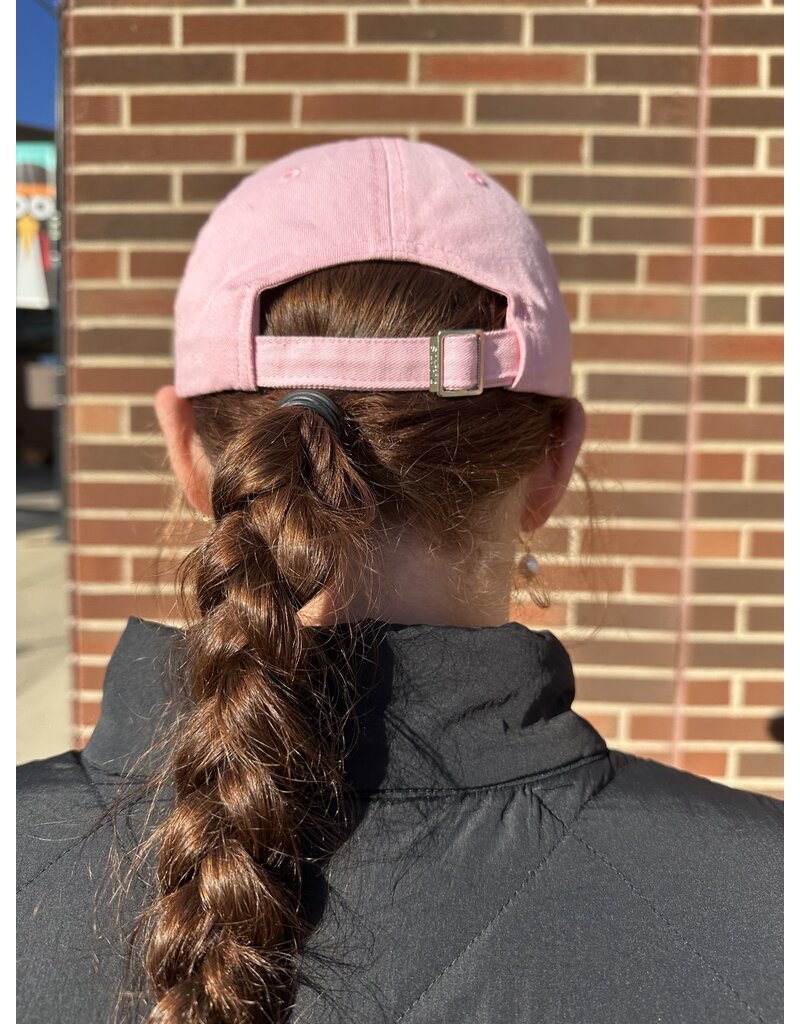 Zephyr Women's Blush Wash Chino Hat w/ Leather Patch