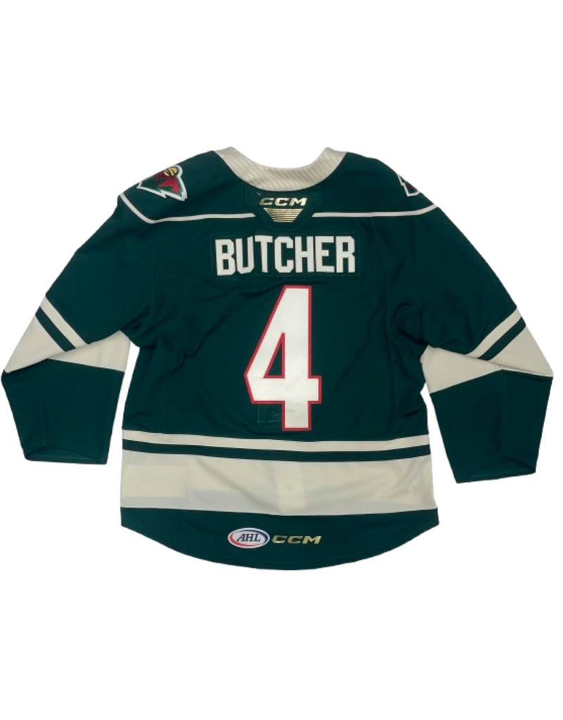 2023/24 Set #1 Green Jersey, Player Worn, Butcher #4