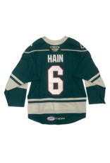 2023/24 Set #1 Green Jersey, Player Worn, Hain #6