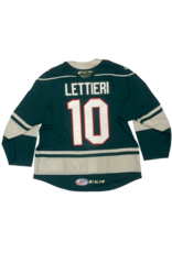 2023/24 Set #1 Green Jersey, Player Worn, Lettieri #10