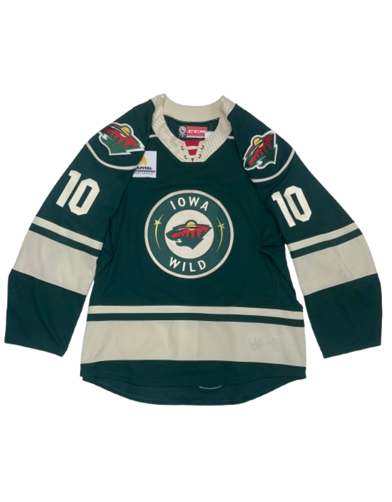 2023/24 Set #1 Green Jersey, Player Worn, Lettieri #10