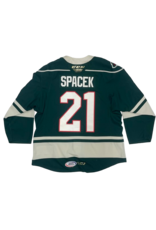 2023/24 Set #1 Green Jersey, Player Worn, Spacek #21