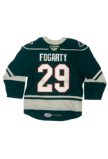 2023/24 Set #1 Green Jersey, Player Worn, Fogarty #29 "A"