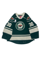 2023/24 Set #1 Green Jersey, Player Worn (Signed) Wallstedt #30