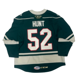 2023/24 Set #1 Green Jersey, Player Worn, Hunt #52