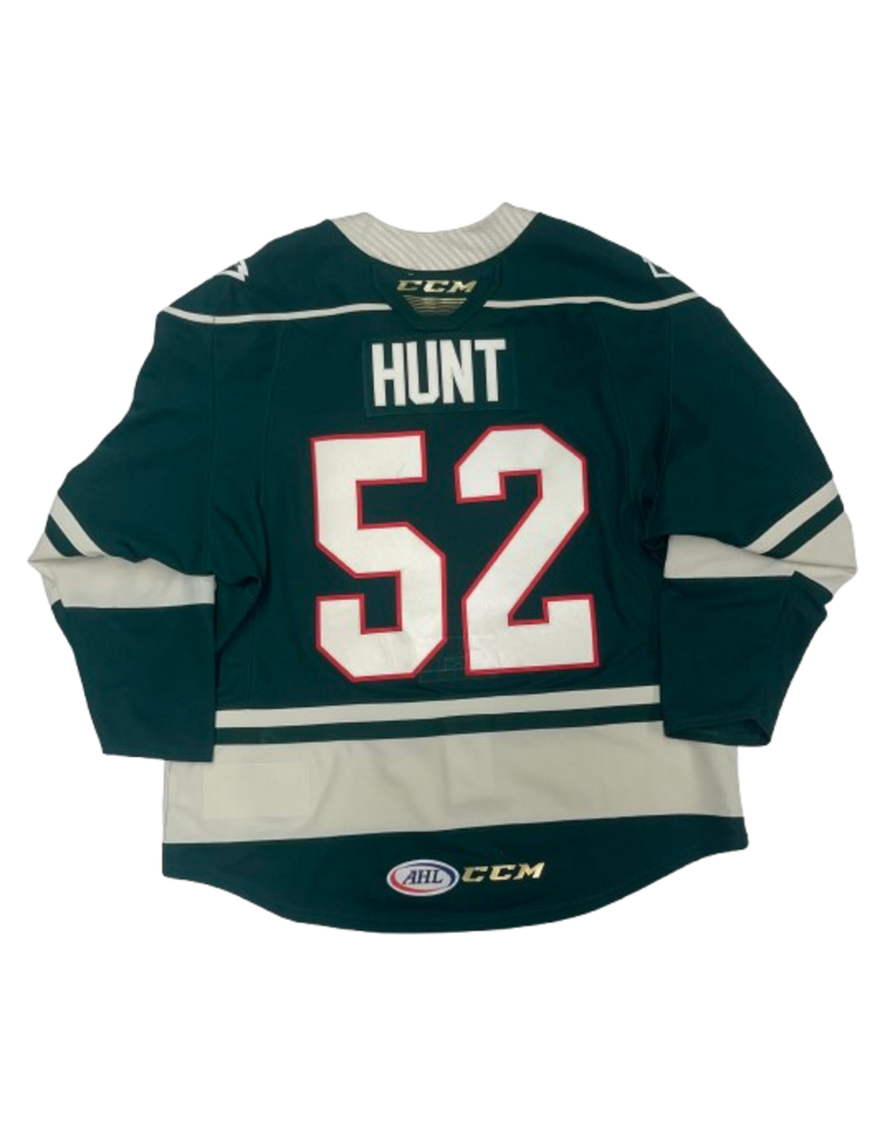 2023/24 Set #1 Green Jersey, Player Worn, Hunt #52
