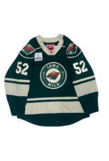 2023/24 Set #1 Green Jersey, Player Worn, Hunt #52