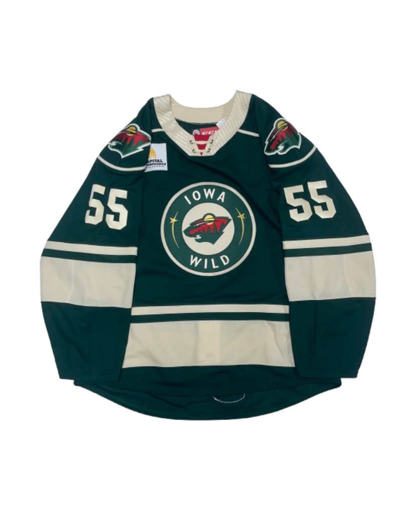 2023/24 Set #1 Green Jersey, Player Worn, Kosior #55
