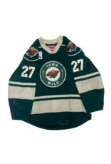 2023/24 Set #1 Green Jersey, Player Worn (Signed) Toporowski #27