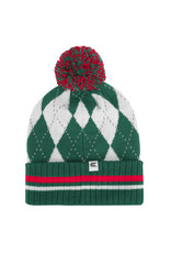 Colosseum Argyle Jacquard Beanie