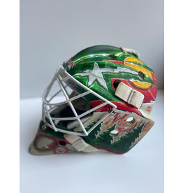 SOLD 2024 Jesper Wallstedt (#30) Game Used, Signed Pro Goalie Mask