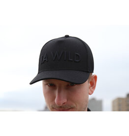 Line Change Line Change ALL Black IA WILD Trucker