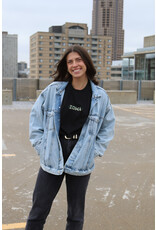Line Change Streetstyle Oversized Black S/S Tee