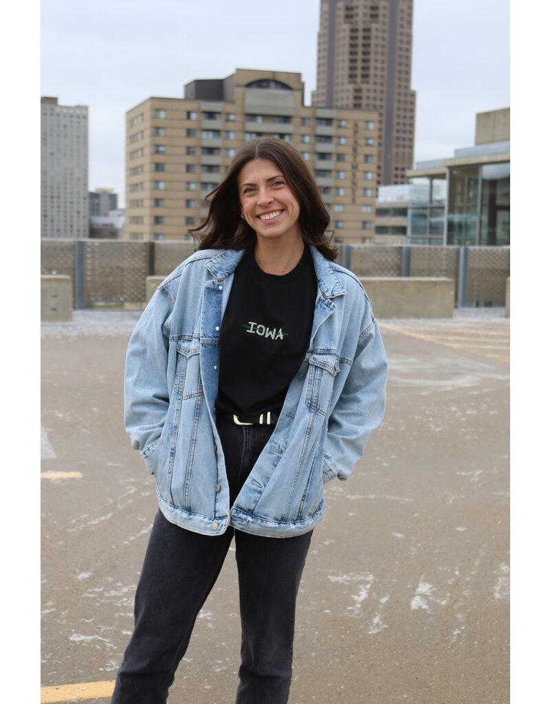 Line Change Streetstyle Oversized Black S/S Tee