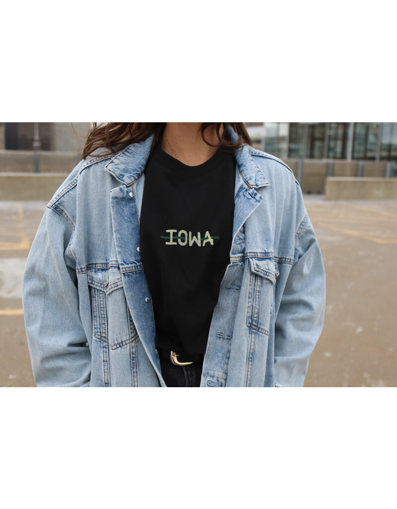 Line Change Streetstyle Oversized Black S/S Tee