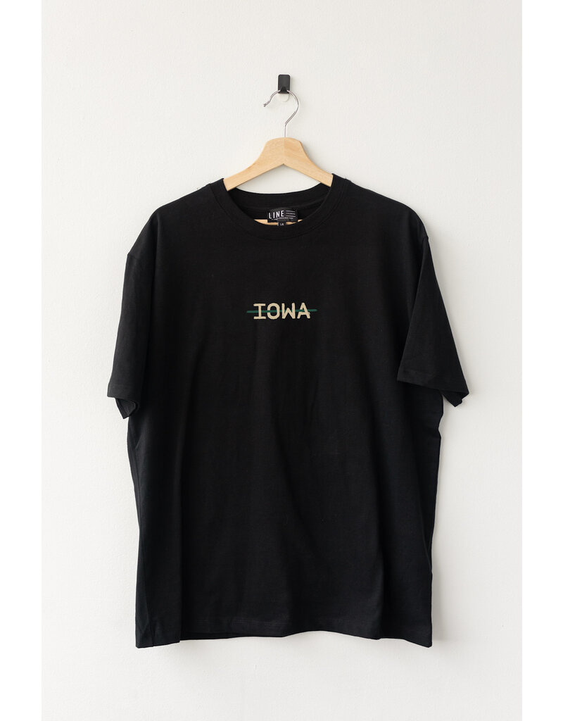 Line Change Streetstyle Oversized Black S/S Tee