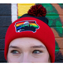 Bimm Ridder Pride Red Cuff Iowa Grown Beanie