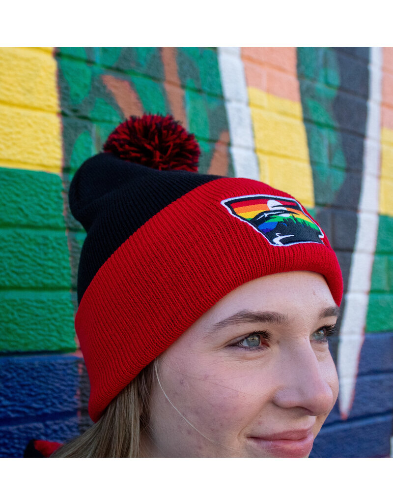 Bimm Ridder Pride Red Cuff Iowa Grown Beanie
