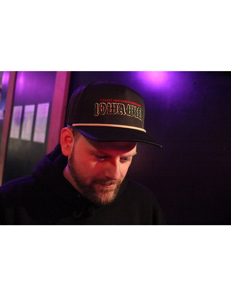 Violent Gentlemen Violent Gentlemen Gothic Script w/ Wheat Rope Hat