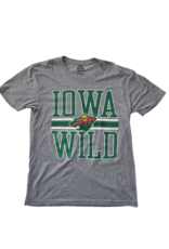 J. America Oxford Gray S/S Tee - Green Iowa Wild