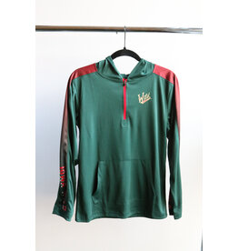 Colosseum Youth Lumen L/S Hooded 1/4 Zip Windshirt