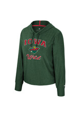 Colosseum Women's Skipper Hooded L/S Tee