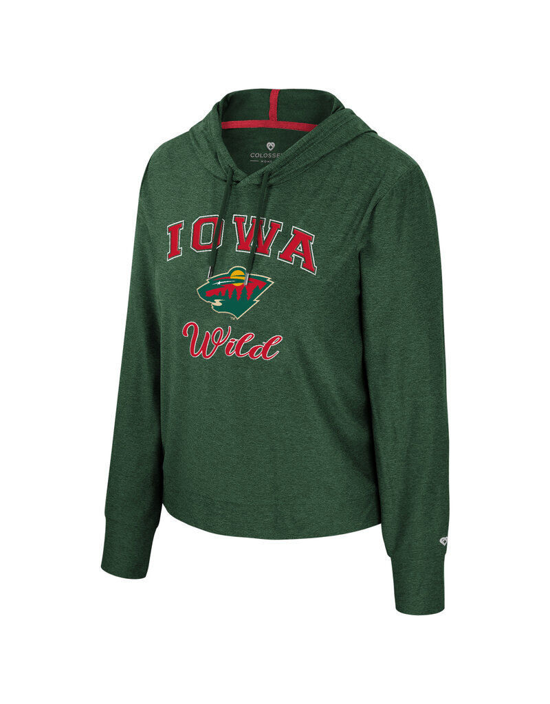 Colosseum Women's Skipper Hooded L/S Tee