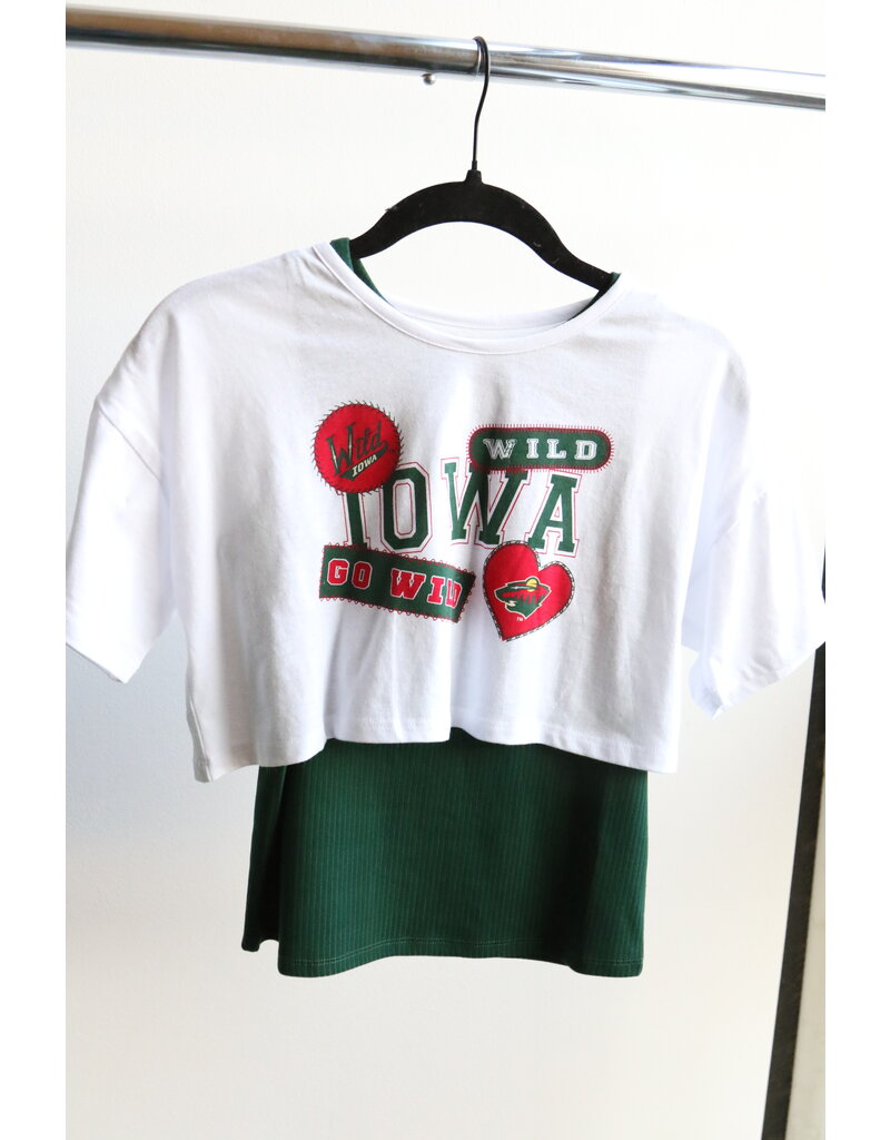 Colosseum Girls Gale 2Fer Top