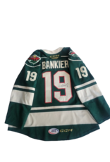 2024/25 Set#1 Green Jersey, Player Worn, (Signed) Bankier #19