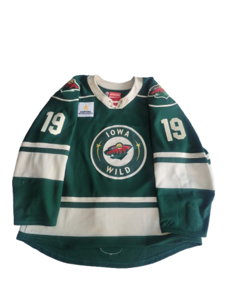 2024/25 Set#1 Green Jersey, Player Worn, (Signed) Bankier #19