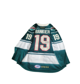 2024/25 Set#2 Green Jersey, Player Worn, (Signed) Bankier #19
