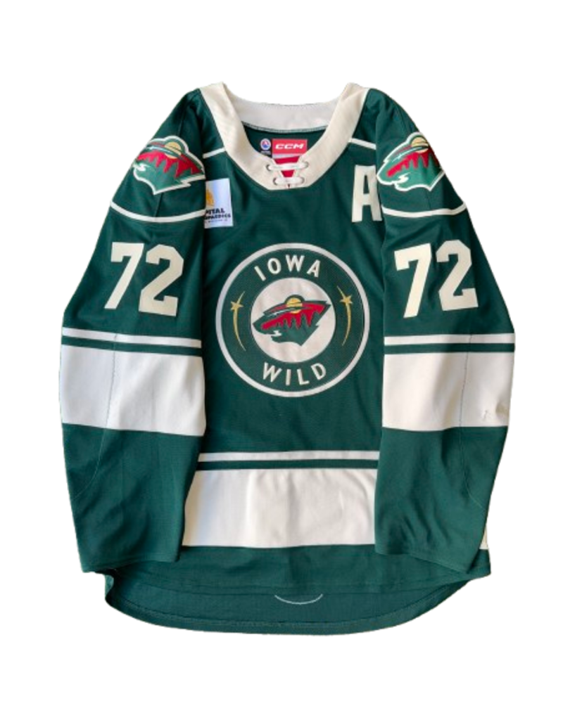 CCM 2024/25 Set #2 Green Jersey, Player Worn, (Signed) Boyd #72 "A"
