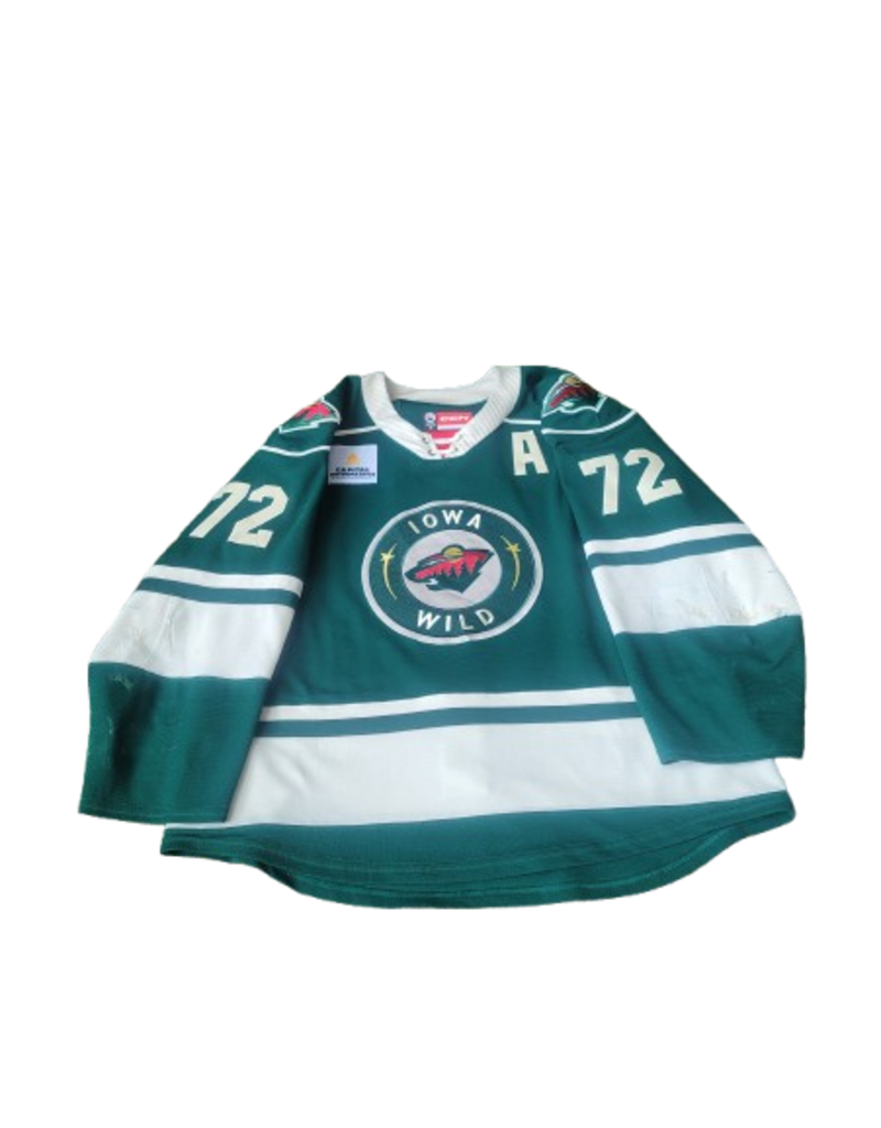 CCM 2024/25 Set #1 Green Jersey, Player Worn, (Signed) Boyd #72 "A"