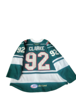 CCM 2024/25 Set #1 Green Jersey Player Worn, (Signed) Clarke #92