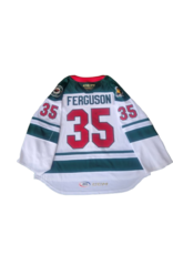 2024/25 Set#1 Iowa Grown White Jersey, Player Worn, (Signed) Ferguson #35