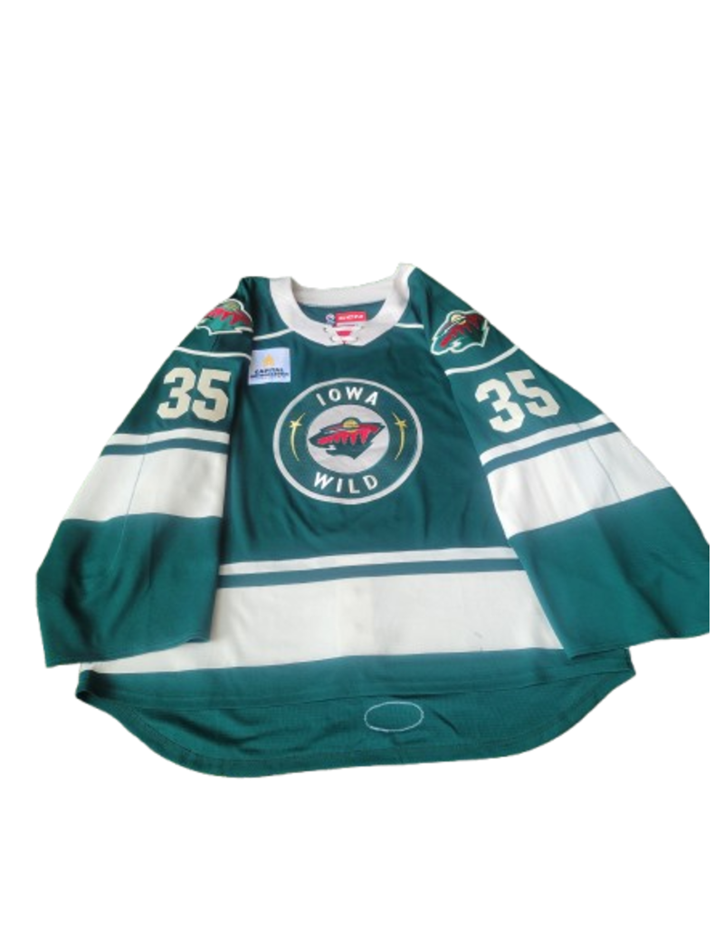 2024/25 Set #1 Green Jersey, Player Worn, (Signed) Ferguson #35